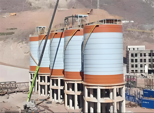 黎母山镇高架钢板仓